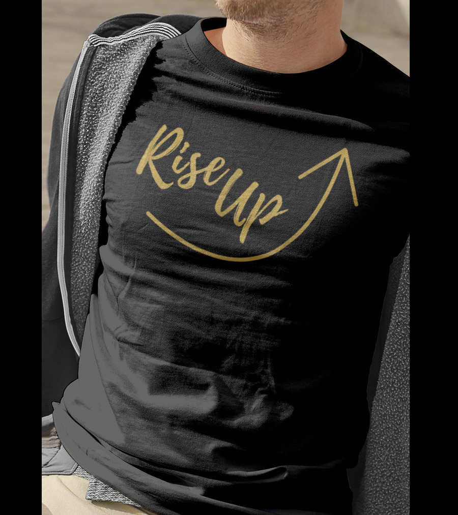 Rise Up Hamilton Overcoming Hope Arrow Motivation T-Shirt