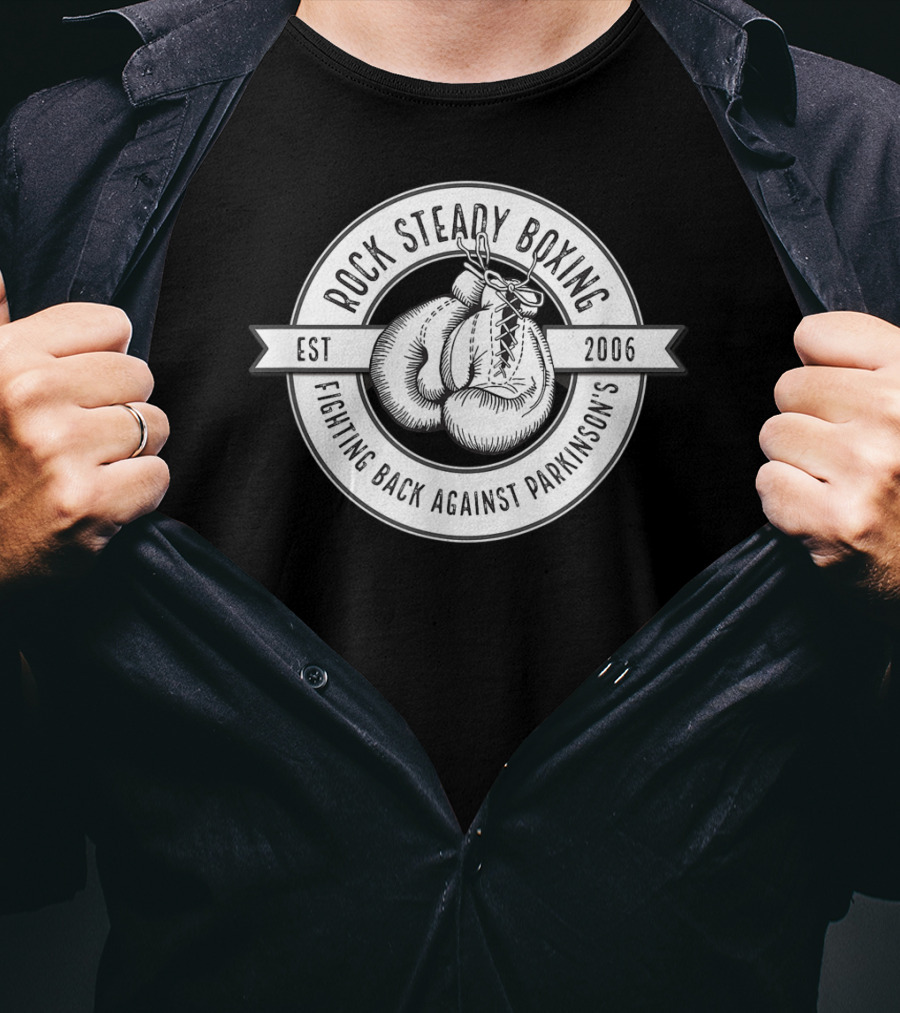 Rock Steady Boxing Established 2006 Fighting Back Against Parkinson's T-Shirt