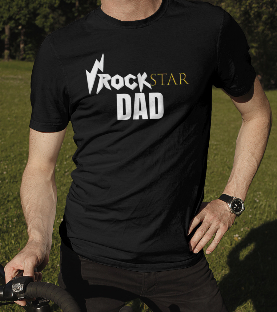 Rockstar Dad Birthday Party T-Shirt