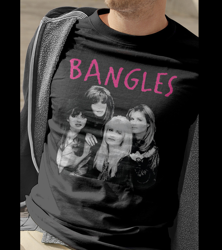Bangles Band Iconic Pop Rock Group Members T-Shirt