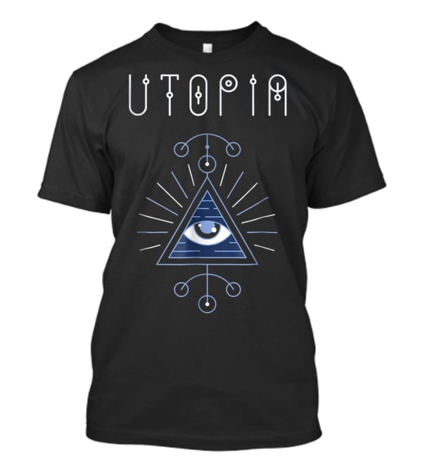 Todd Rundgren's Utopia Eye Triangle Symbol Illuminated T-Shirt