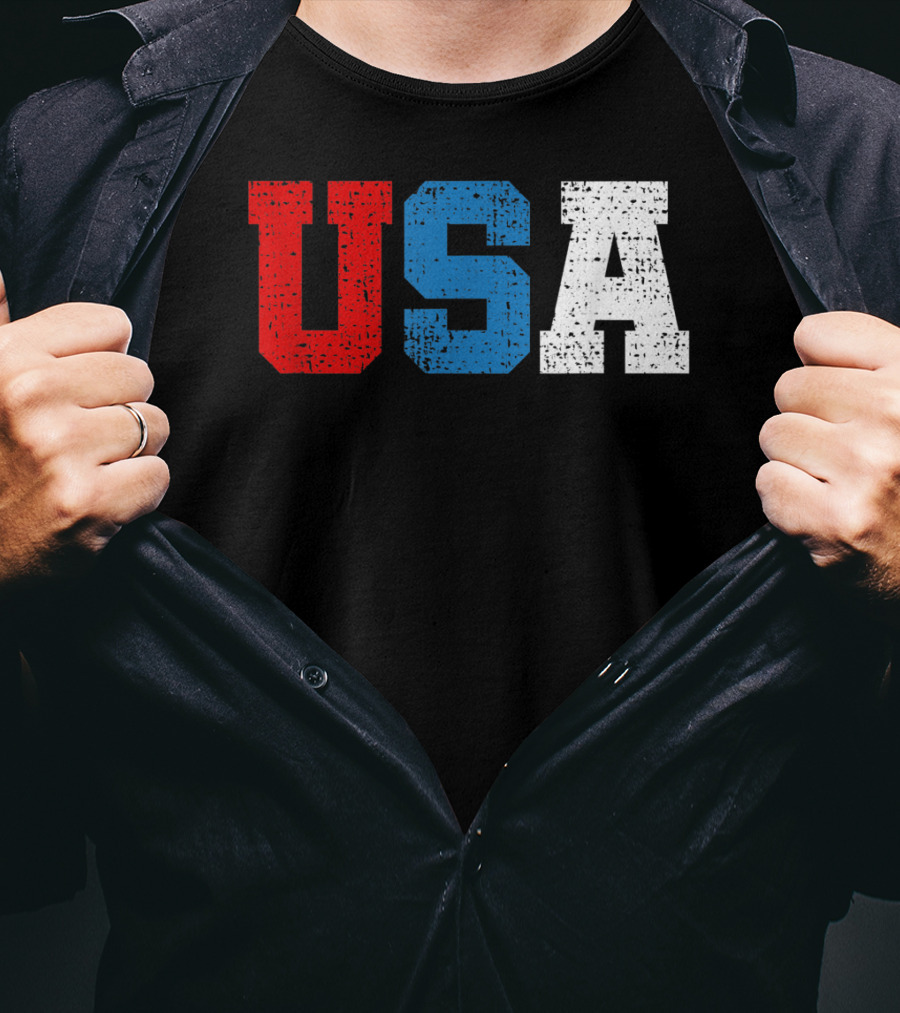 USA Fourth Of July America Unite Independence Day T-Shirt