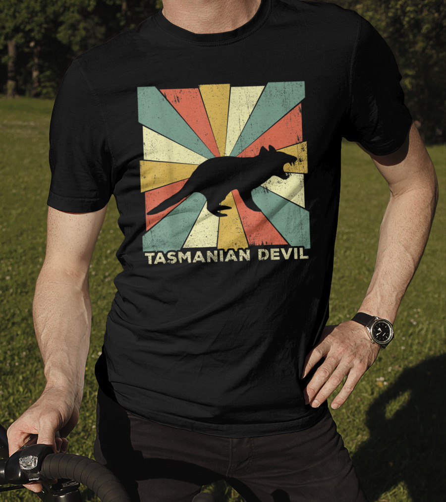Vintage Tasmanian Devil Lover Style Animal Retro T-Shirt