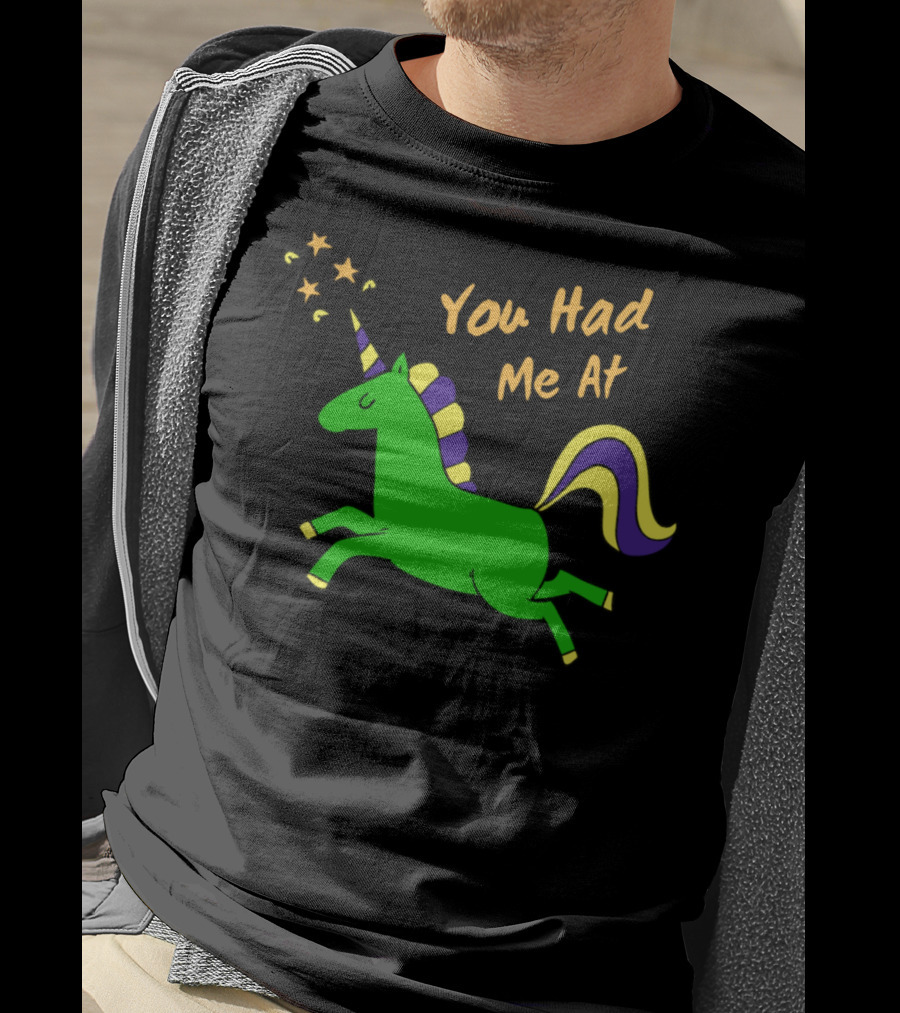 You Had Me At Funny Unicorn Youth Magical Horse T-Shirt