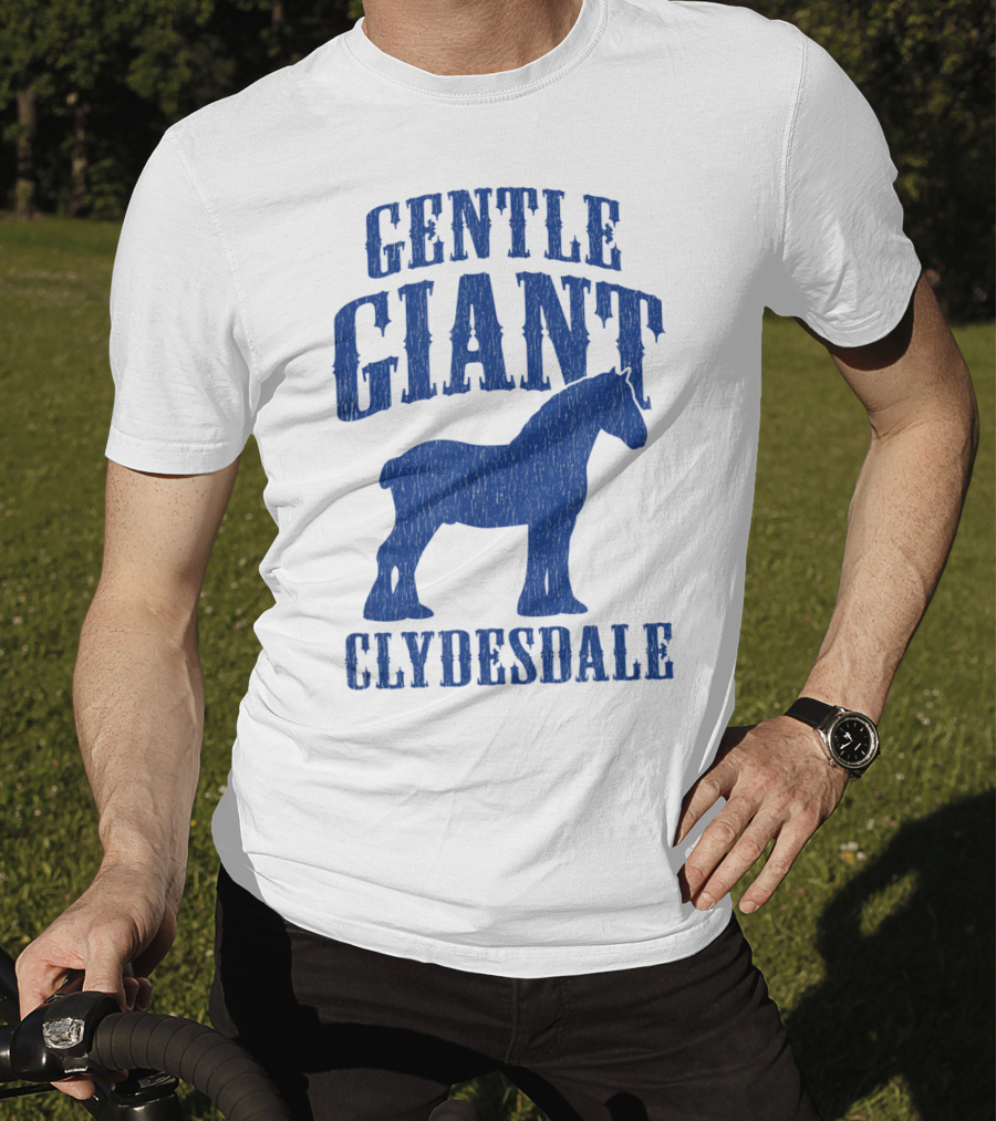 Gentle Giant Clydesdale Draft Horse T-Shirt