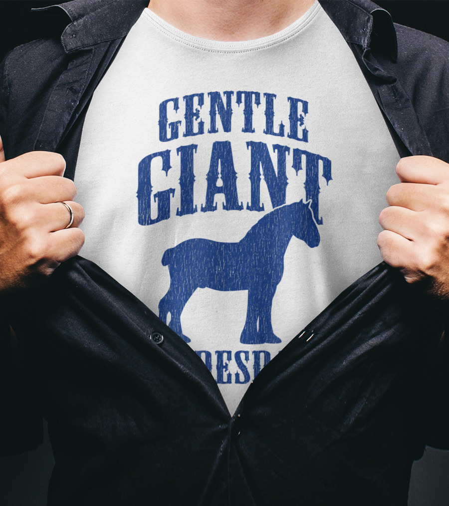 Gentle Giant Clydesdale Draft Horse T-Shirt