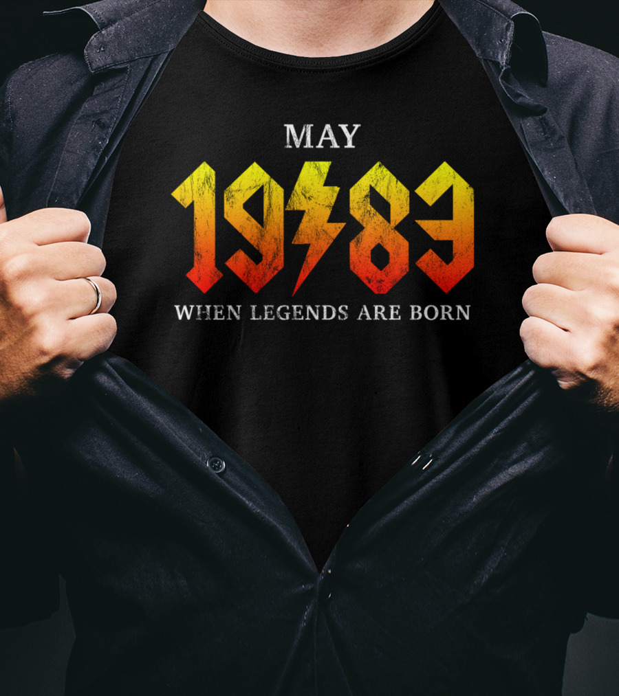 May 1983 When Legends Are Born T-Shirt