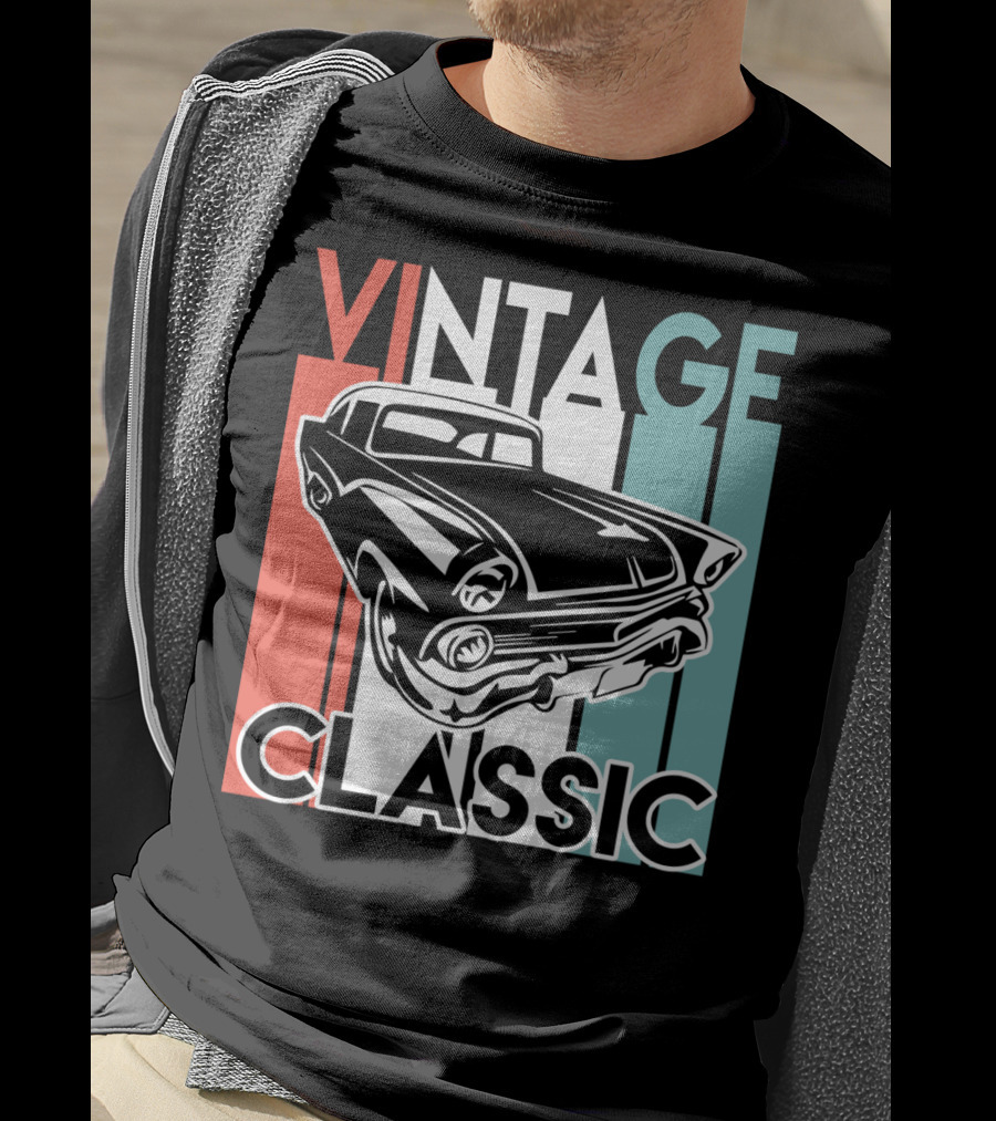 Vintage Classic Old Car T-Shirt