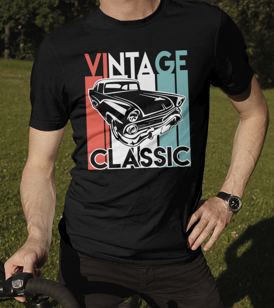 Vintage Classic Old Car T-Shirt