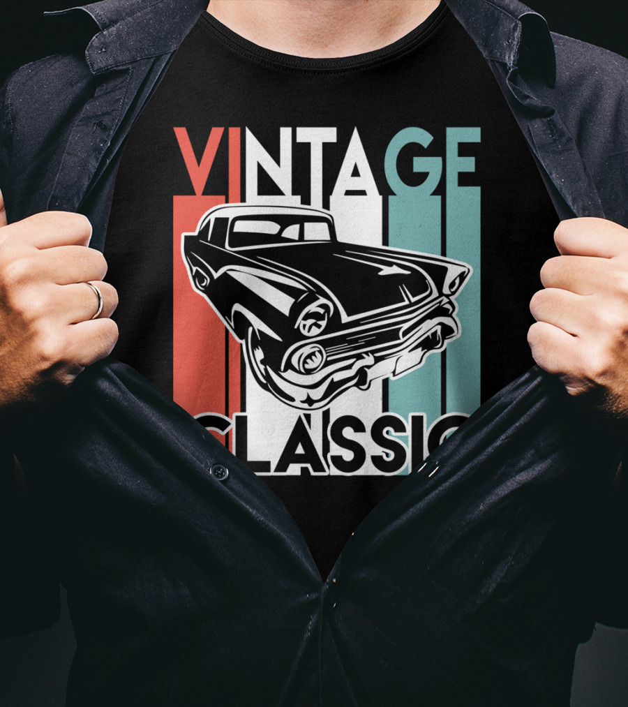 Vintage Classic Old Car T-Shirt