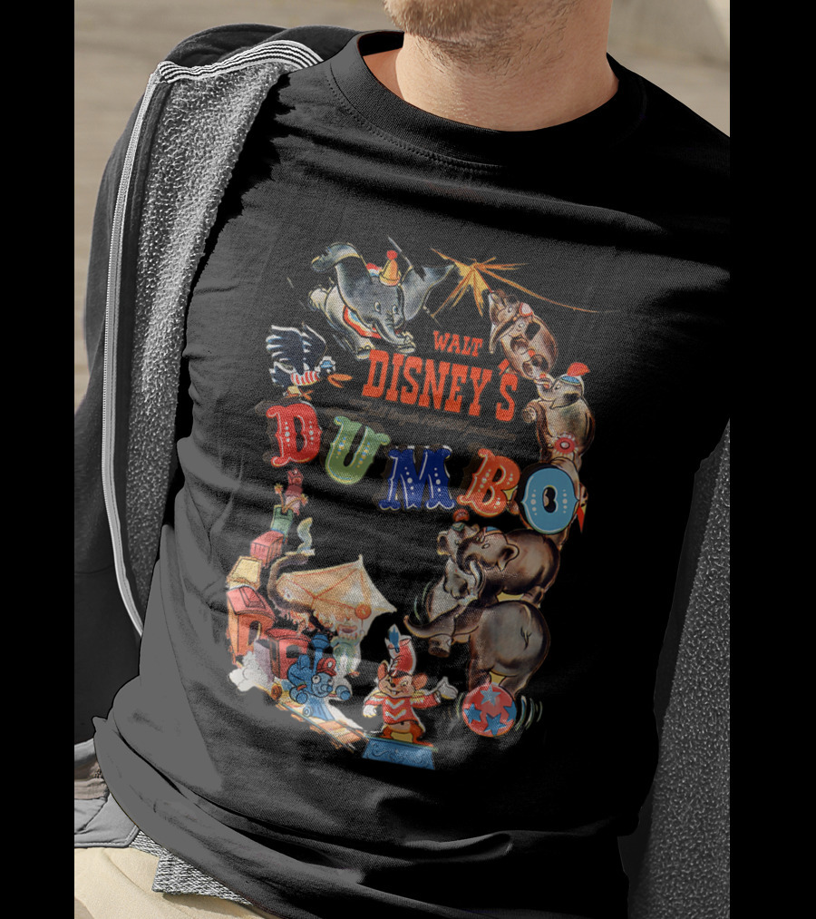 Walt Disney's Dumbo Classic Characters Circus T-Shirt