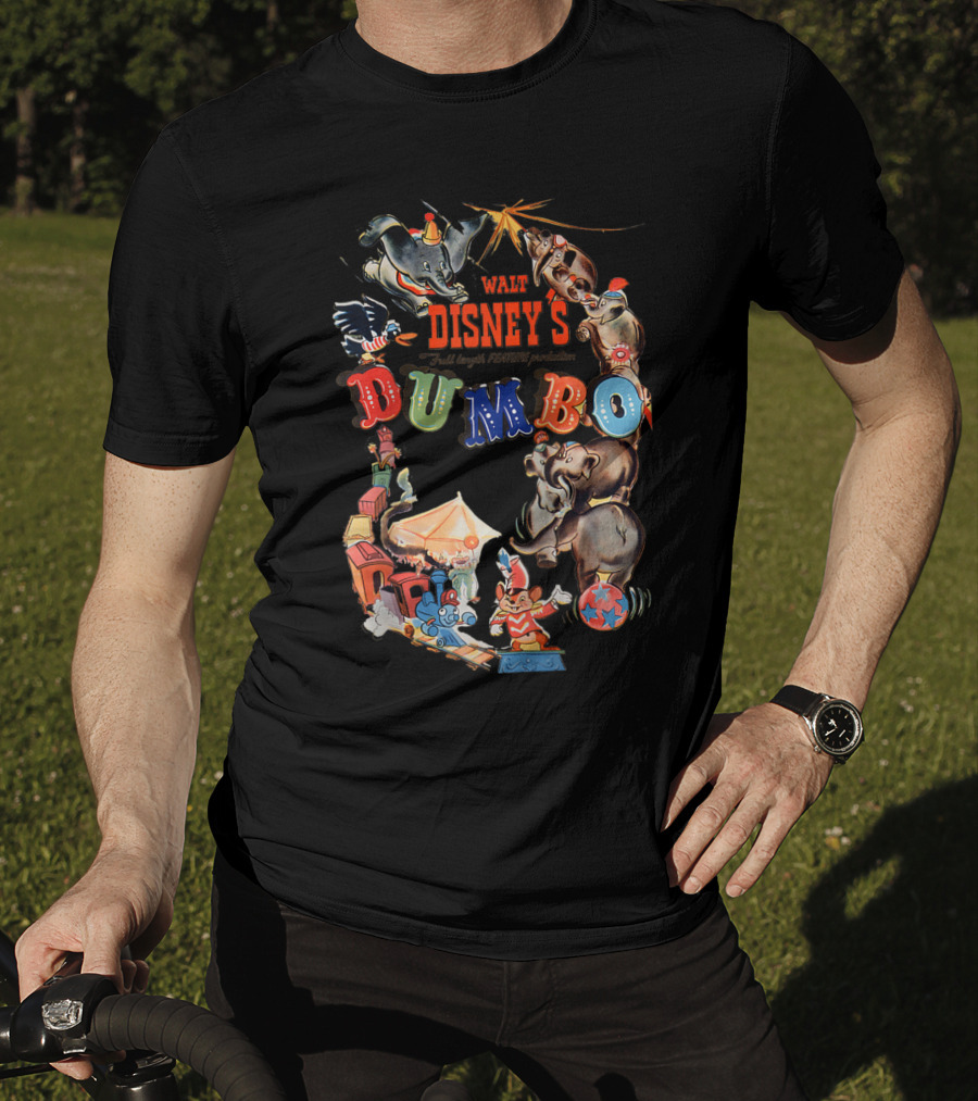 Walt Disney's Dumbo Classic Characters Circus T-Shirt