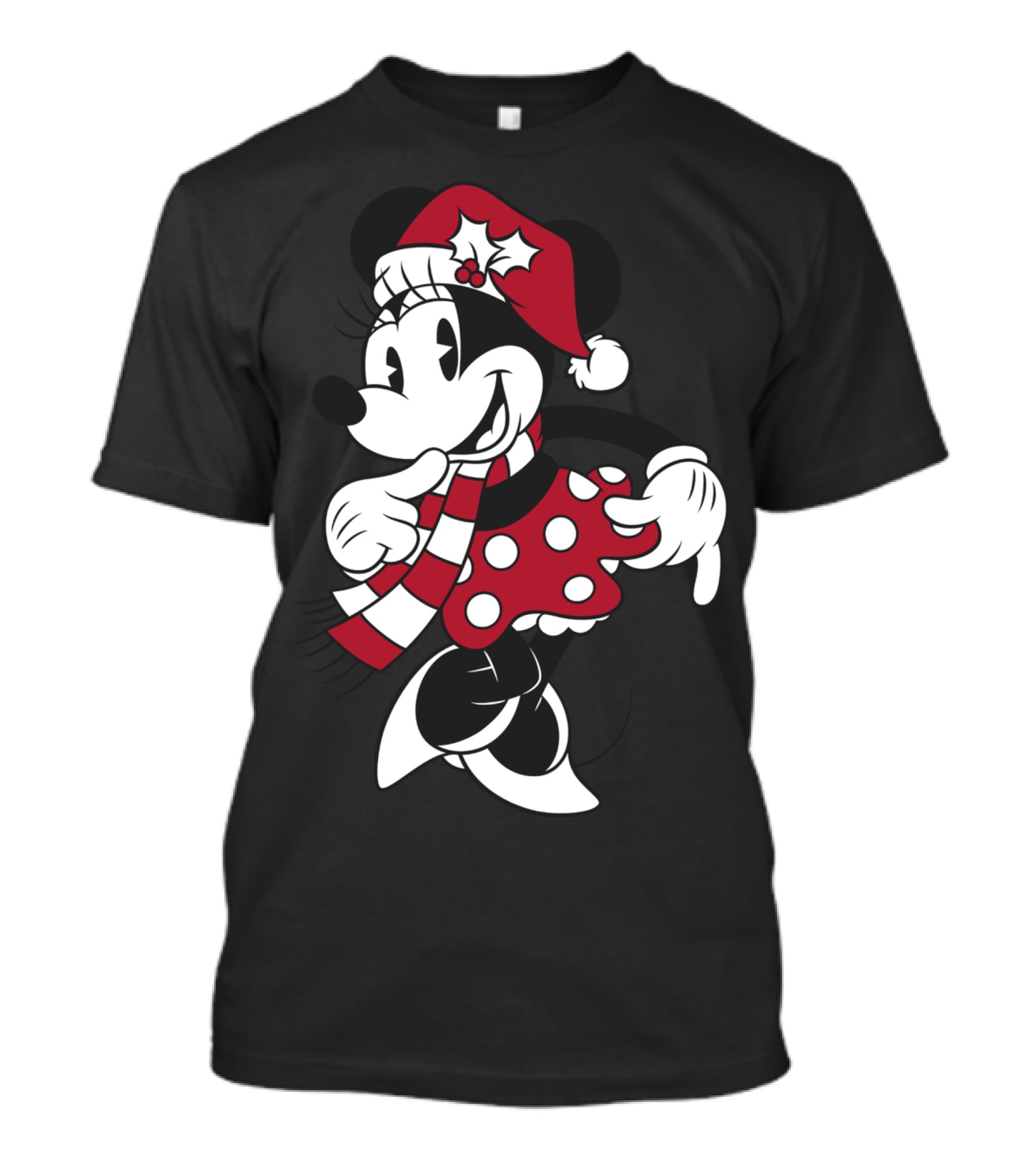 Disney Minnie Mouse Christmas Festive Attire T-Shirt