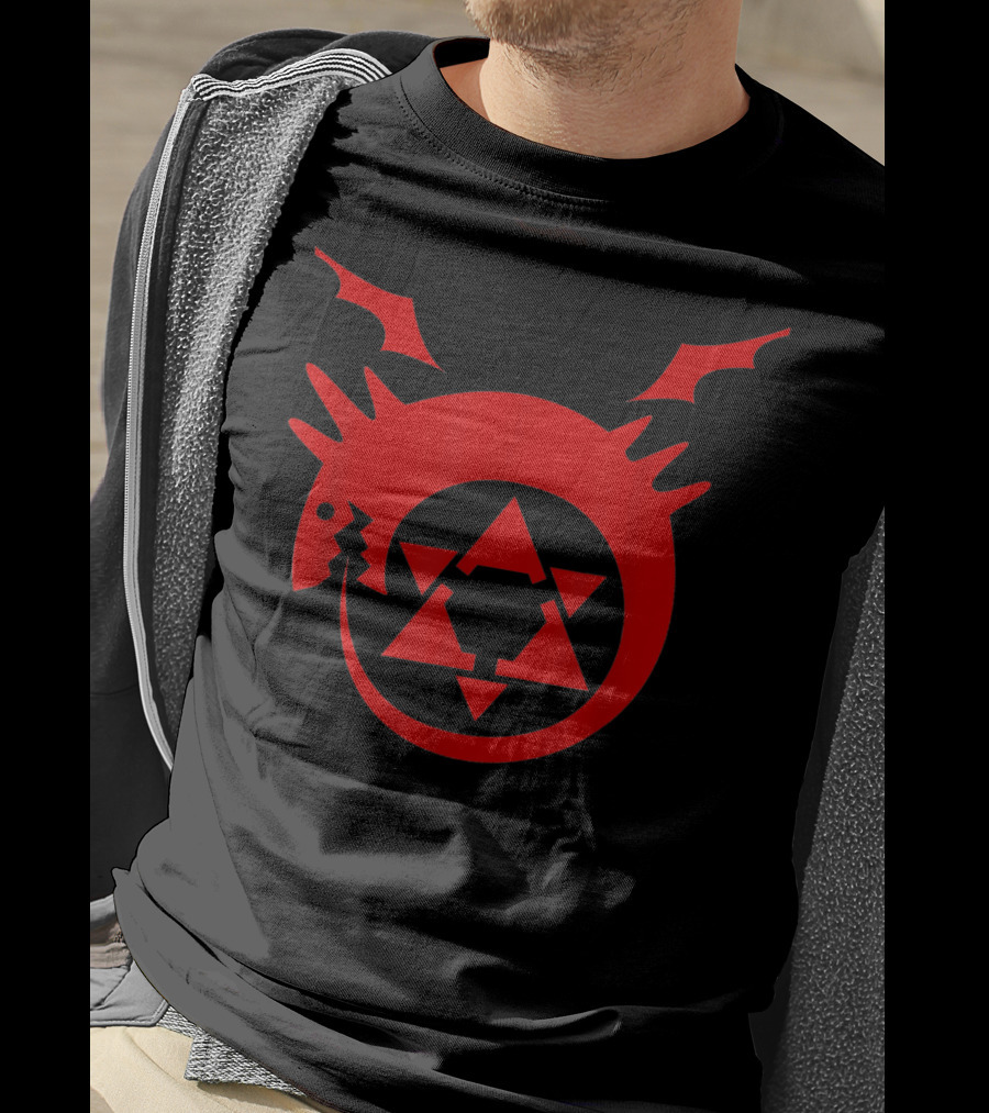Fullmetal Alchemist Brotherhood Ouroboros Symbol Classics T-Shirt
