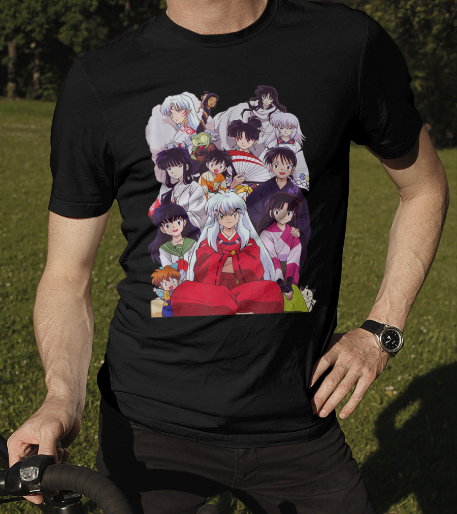 Inuyasha Characters Compilation Japanese Anime Series T-Shirt