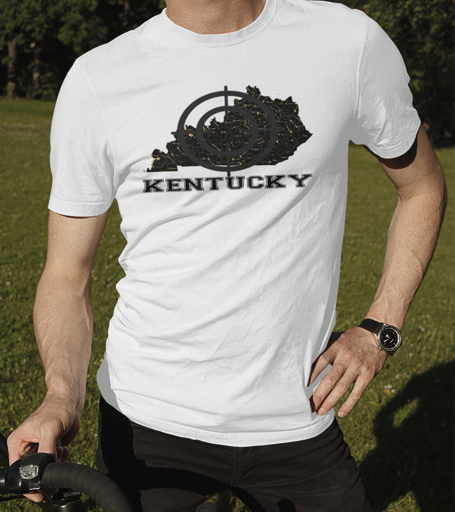 Kentucky Maps Classic Vintage Kentucky T-Shirt