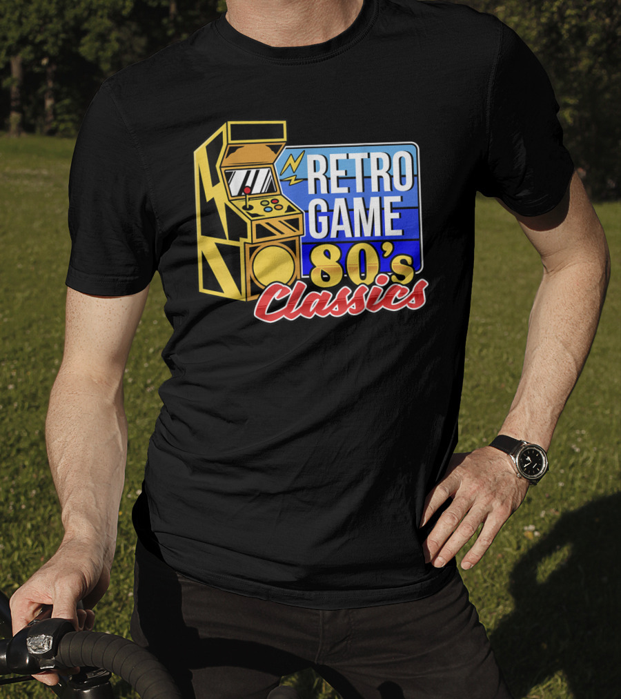 Retro Game 80's Classics Arcade Machine T-Shirt