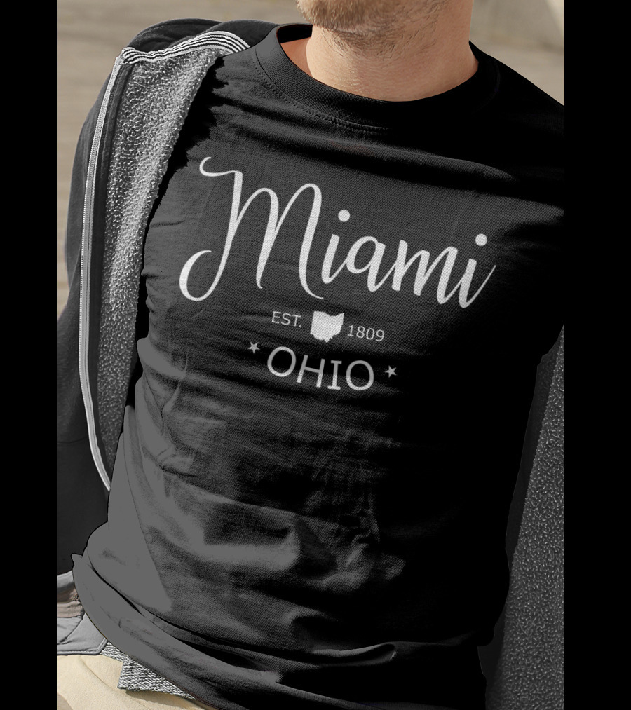 Miami Ohio EST. 1809 T-Shirt