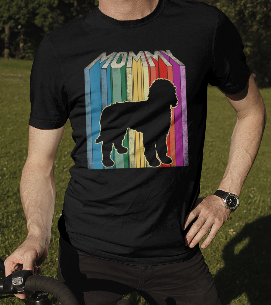 Rainbow Mommy Doodle Dog T-Shirt