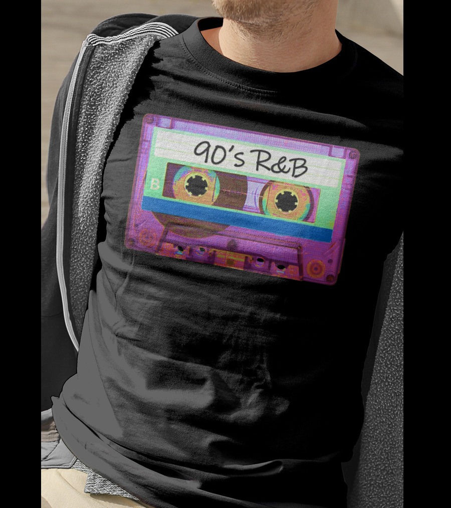 90's R&B Cassette Tape Retro Vibe T-Shirt