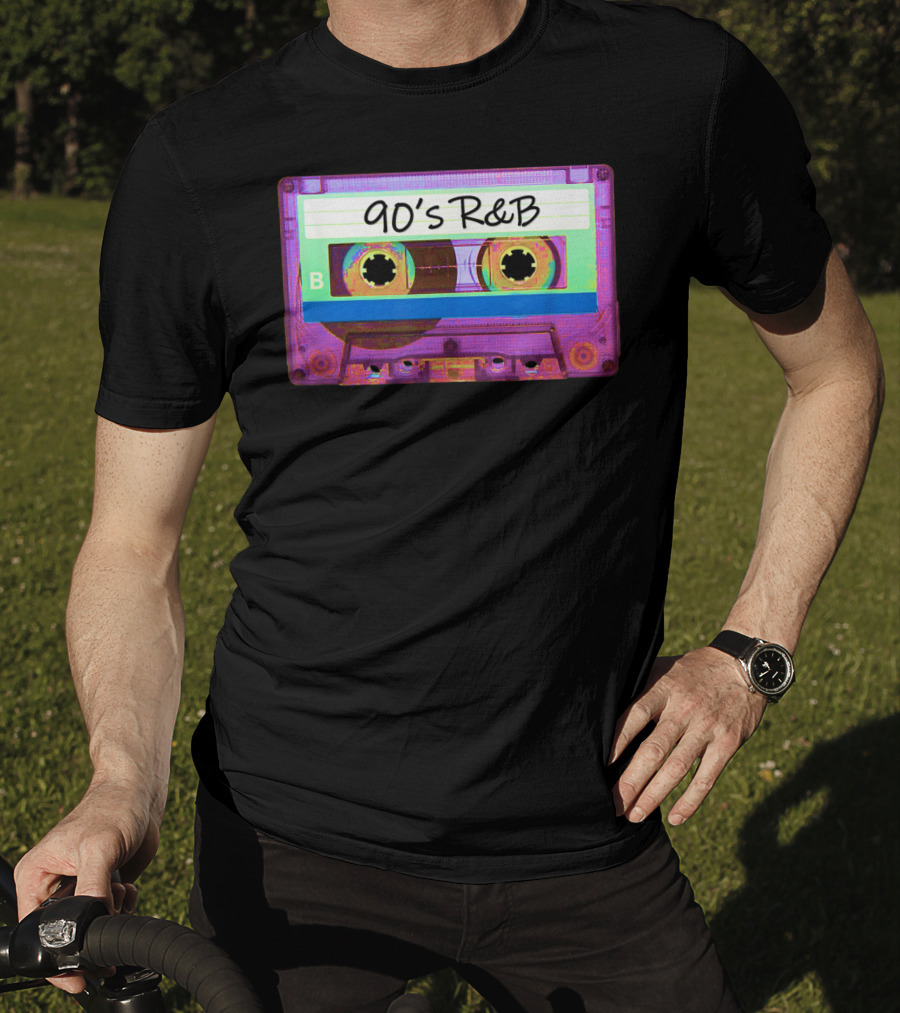 90's R&B Cassette Tape Retro Vibe T-Shirt