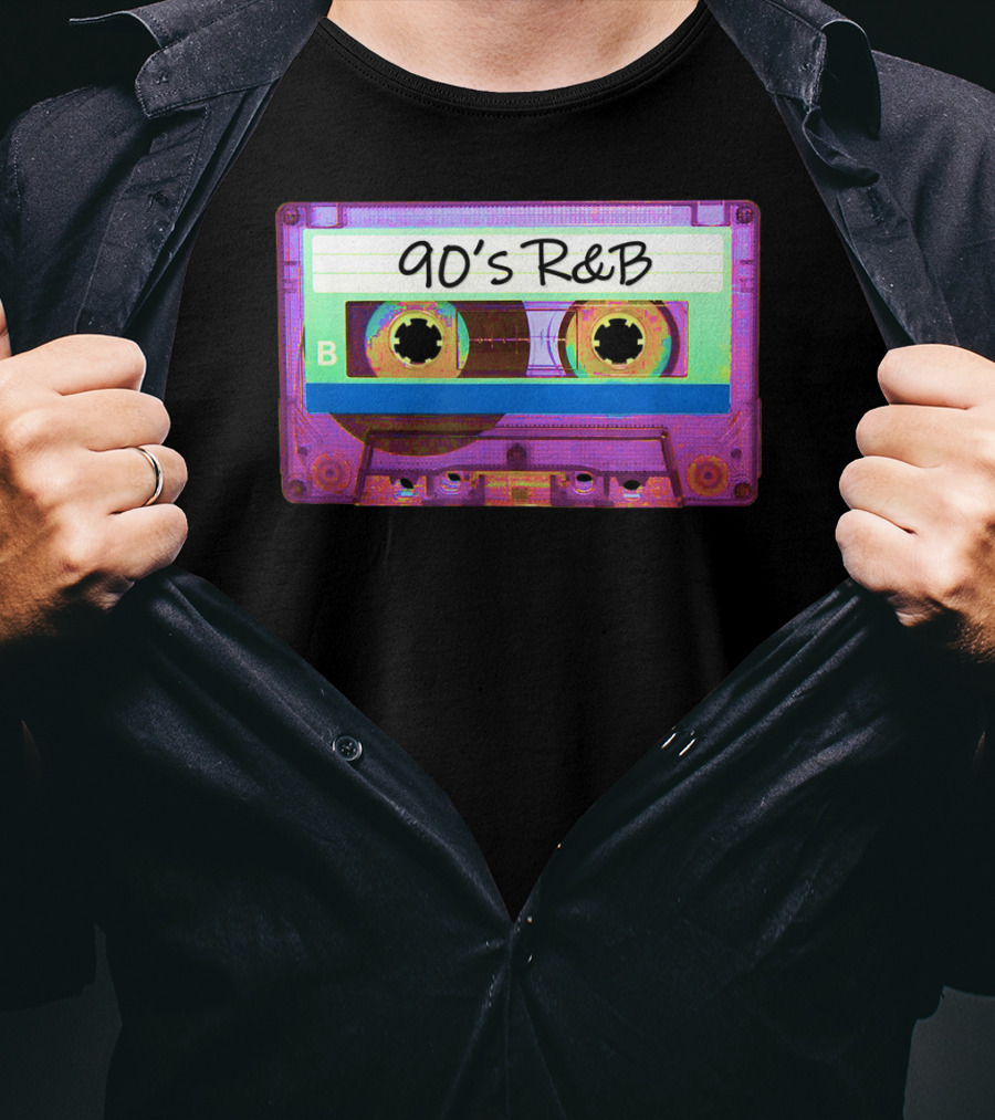 90's R&B Cassette Tape Retro Vibe T-Shirt