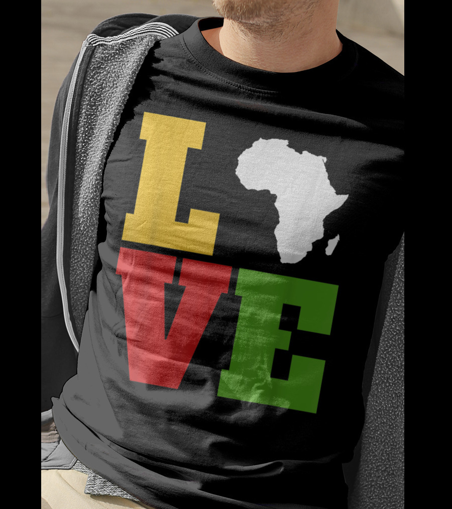 LOVE Africa Afrocentric African T-Shirt