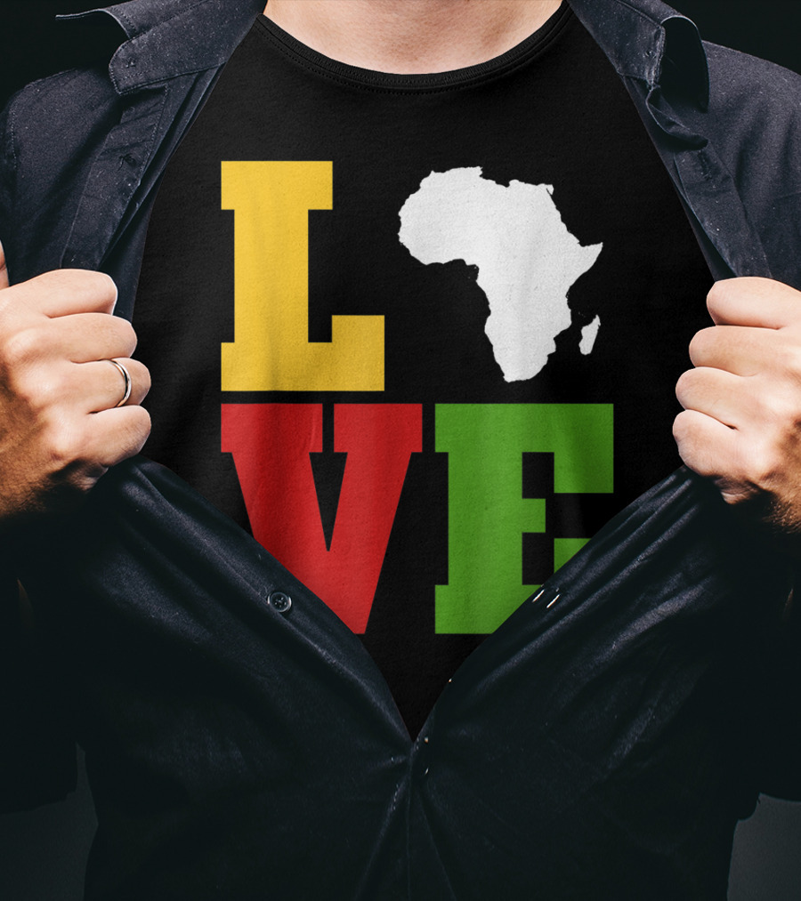 LOVE Africa Afrocentric African T-Shirt
