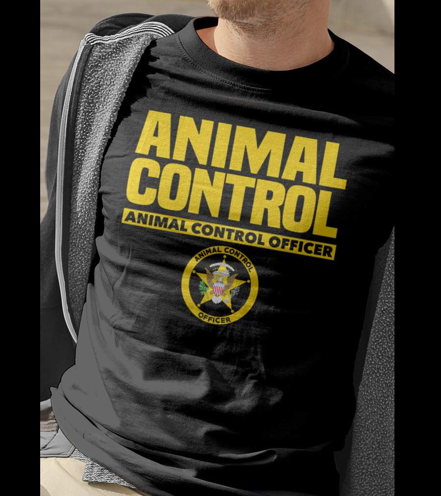 Animal Control Officer Public Safety Badge Seal T-Shirt