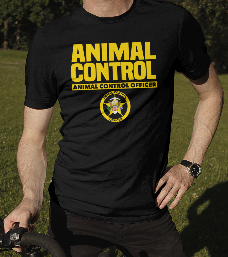 Animal Control Officer Public Safety Badge Seal T-Shirt