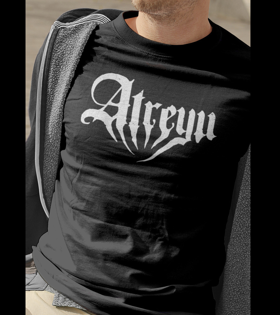 Atreyu Band Logo Gothic T-Shirt