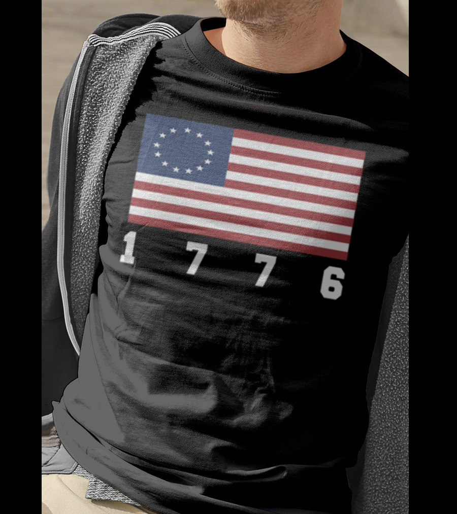 American Patriots 1776 Betsy Ross Flag T-Shirt