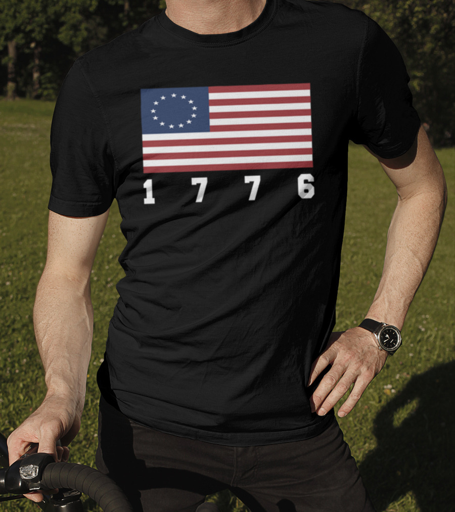 American Patriots 1776 Betsy Ross Flag T-Shirt