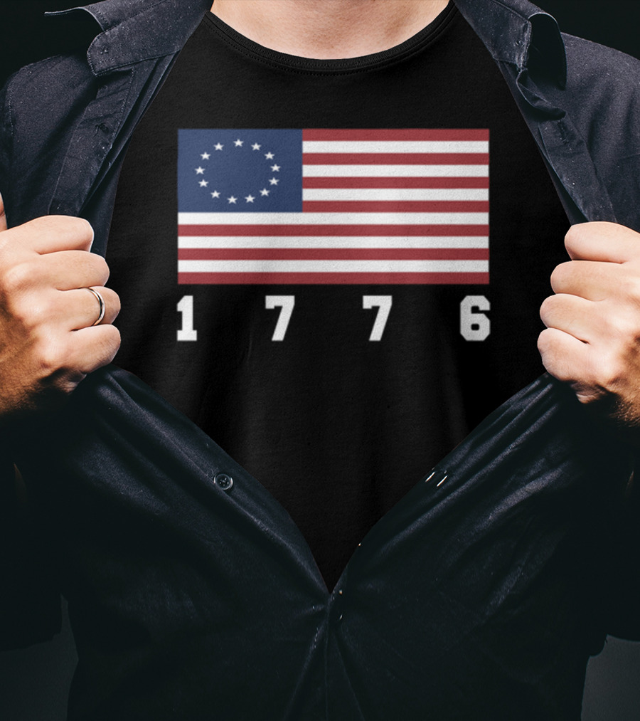 American Patriots 1776 Betsy Ross Flag T-Shirt