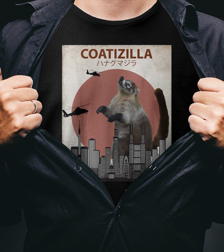 COATIZILLA Funny Coati Cool Coati Lovers T-Shirt