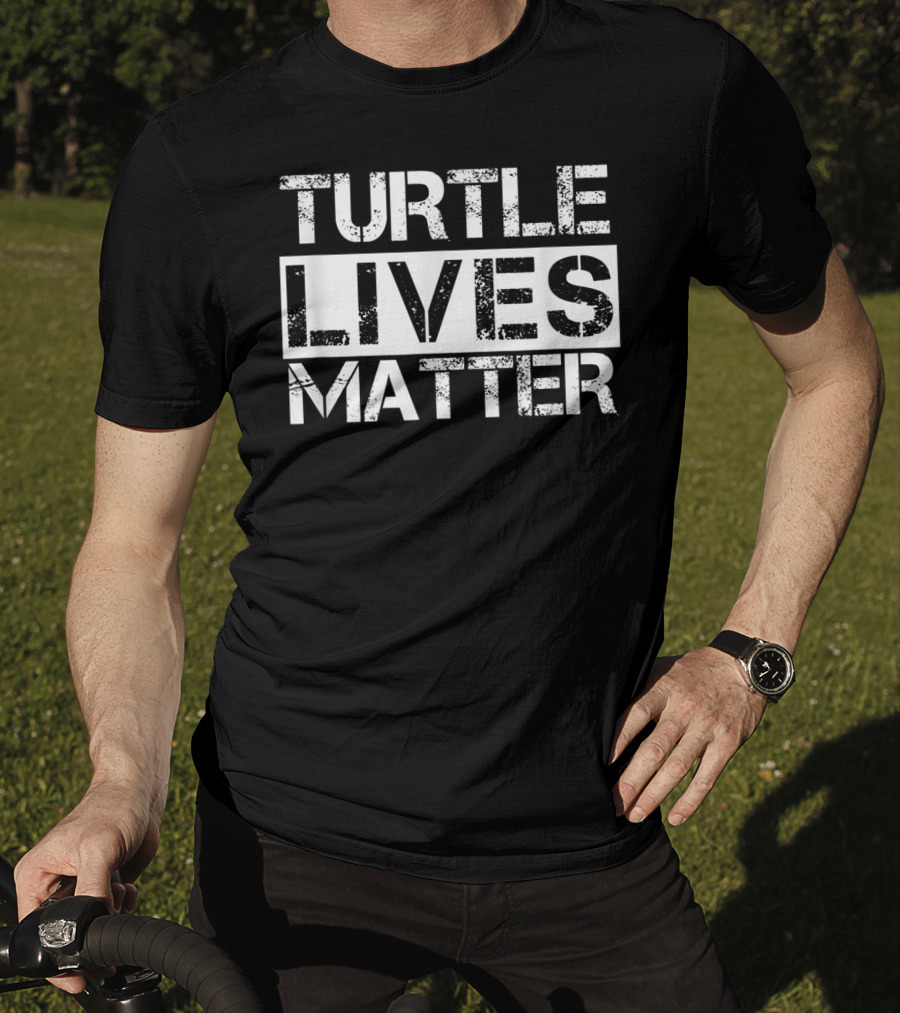 Turtle Lives Matter Cute Tortoise Turtles T-Shirt
