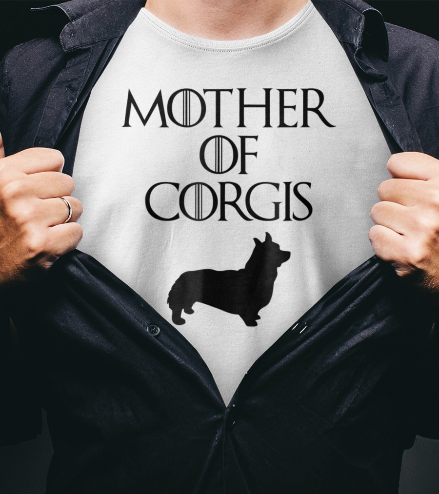 Game Of Thrones Inspired Cute Unique Black Mother Of Corgis E010620 T-Shirt