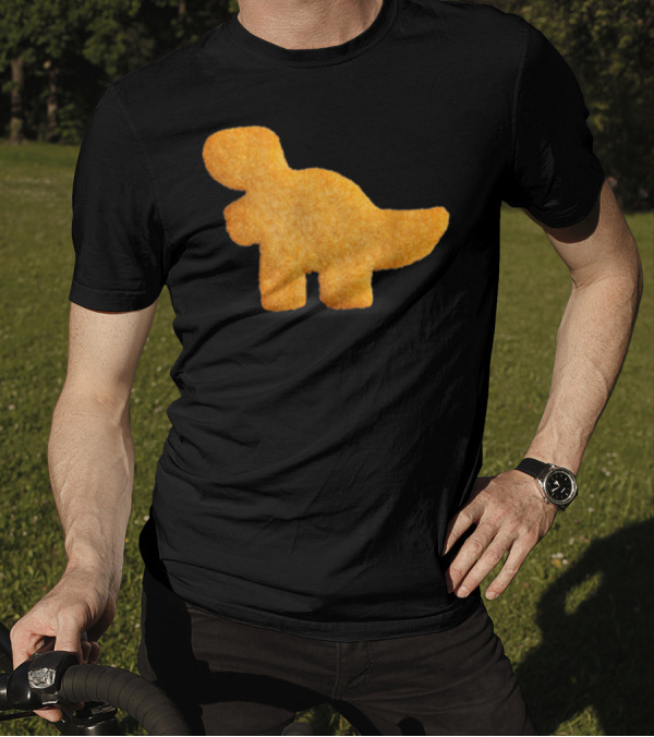 Dino T-Rex Chicken Nugget Funny Dinosaur T-Shirt