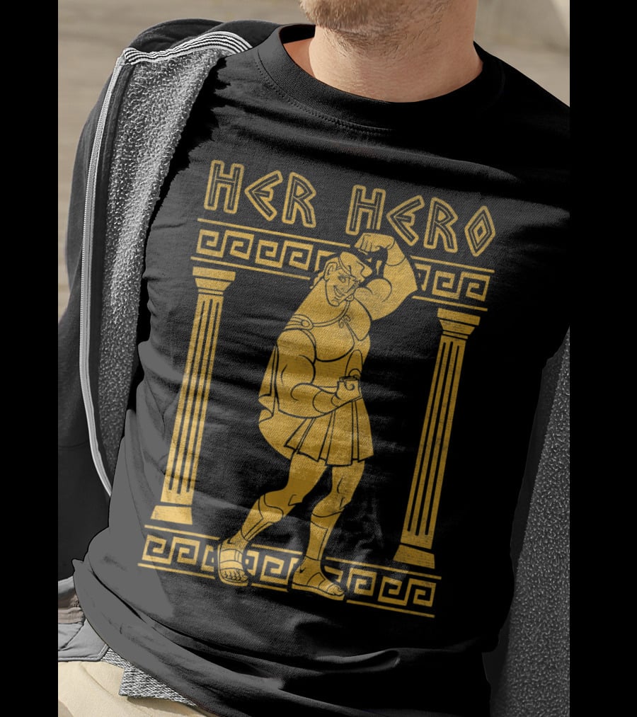 Disney Hercules Her Hero Valentine's Day T-Shirt
