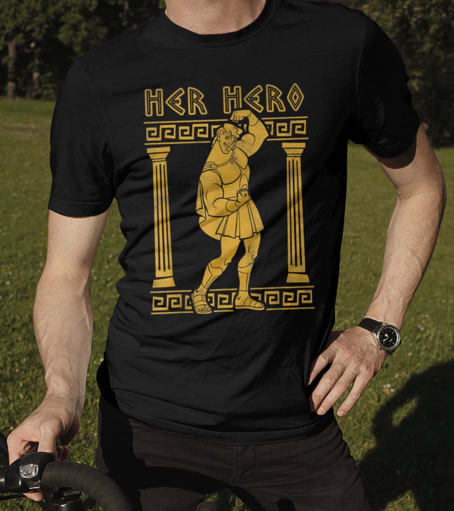 Disney Hercules Her Hero Valentine's Day T-Shirt