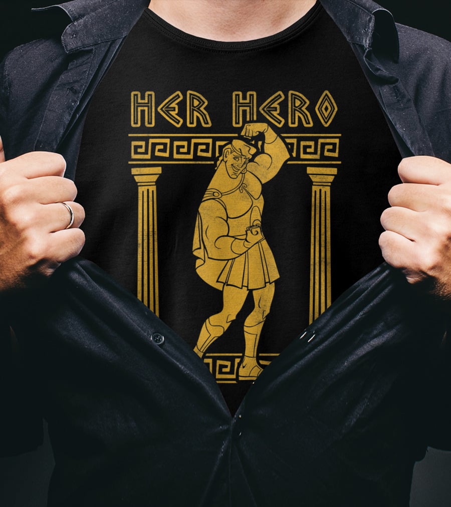 Disney Hercules Her Hero Valentine's Day T-Shirt
