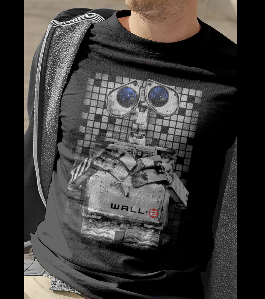 WALL-E Disney Pixar Robot Tile T-Shirt
