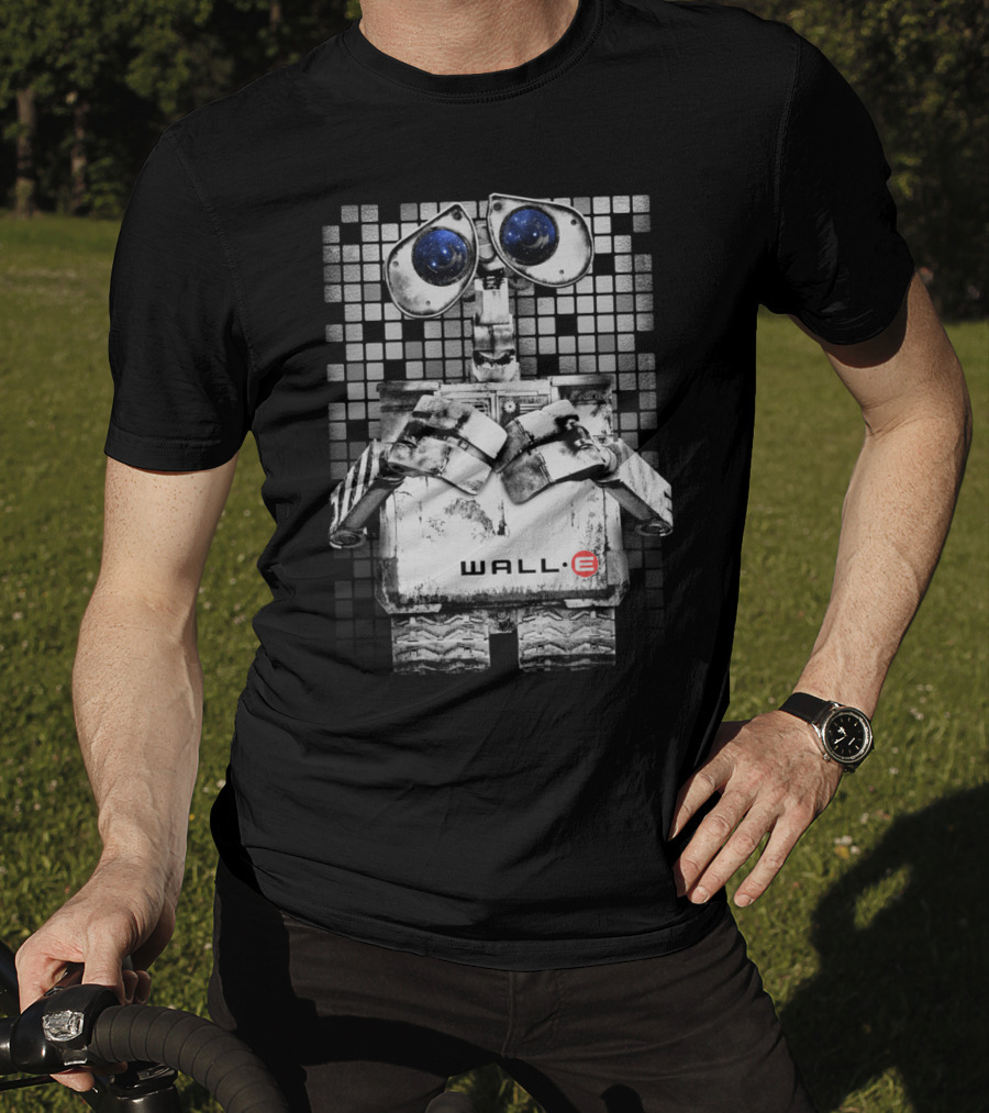 WALL-E Disney Pixar Robot Tile T-Shirt