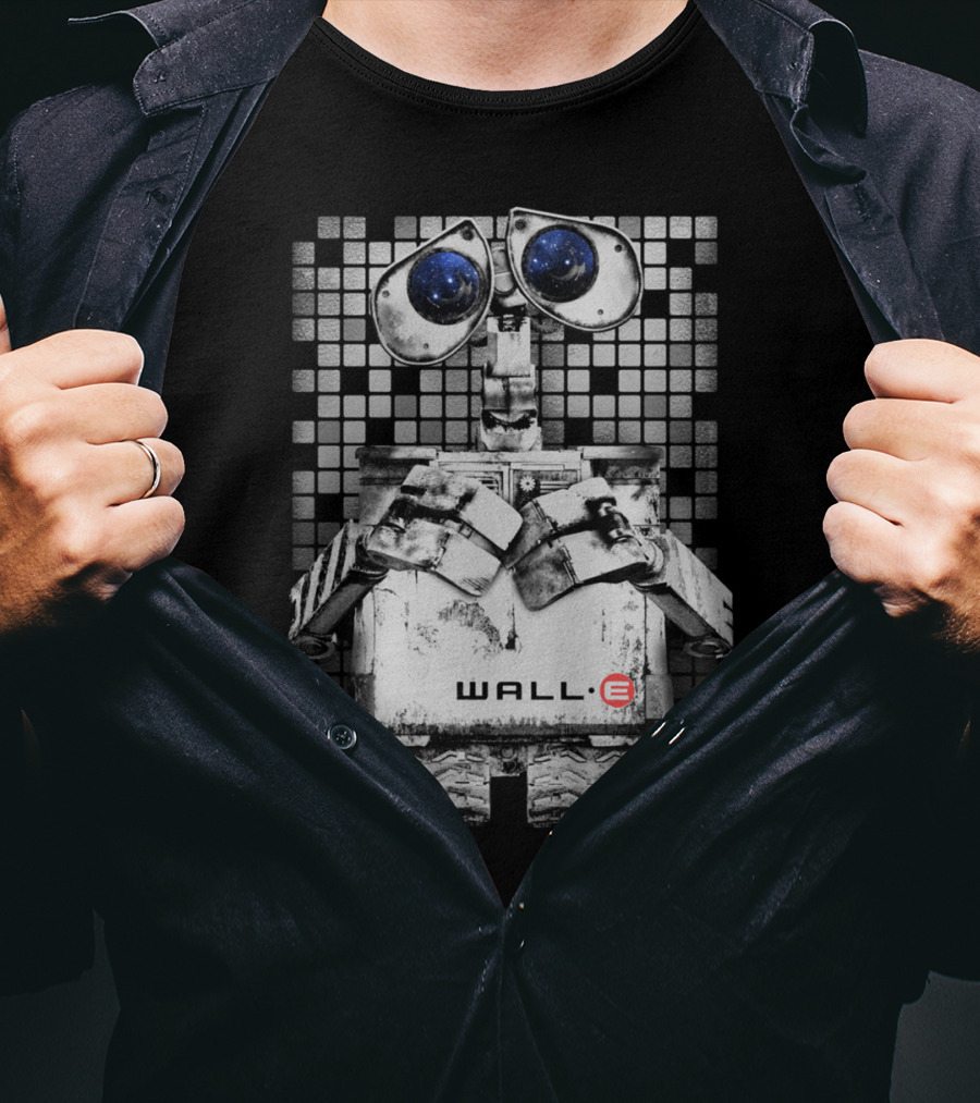 WALL-E Disney Pixar Robot Tile T-Shirt