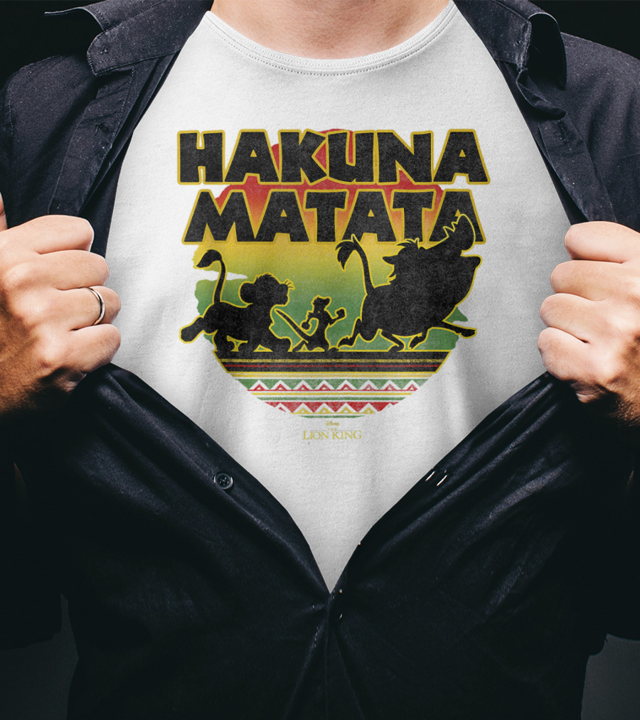 Hakuna Matata Disney The Lion King Simba Timon Pumba T-Shirt