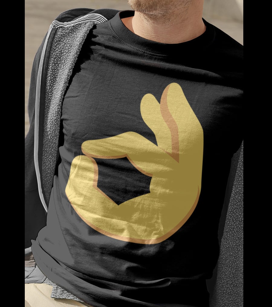 Emoji Ok Hand Sign Okay Yes Dank T-Shirt