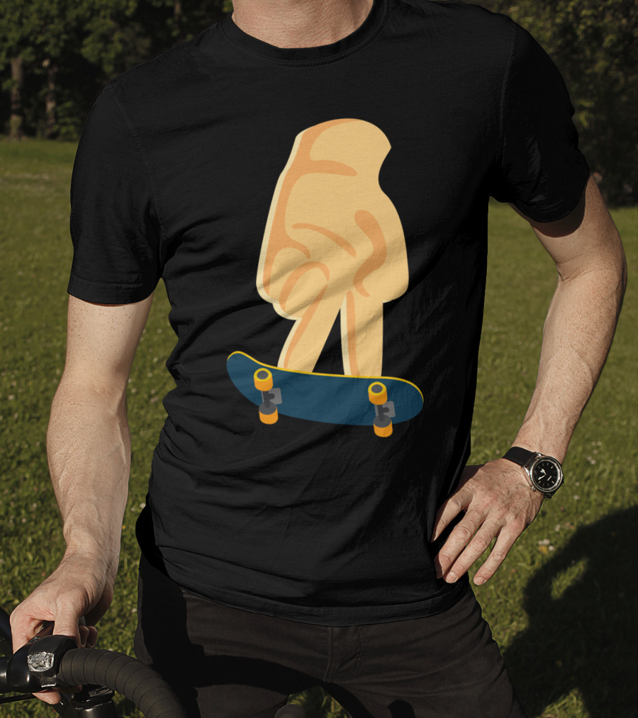 Fingerboard Skateboard Finger Skating Skateboard Board T-Shirt