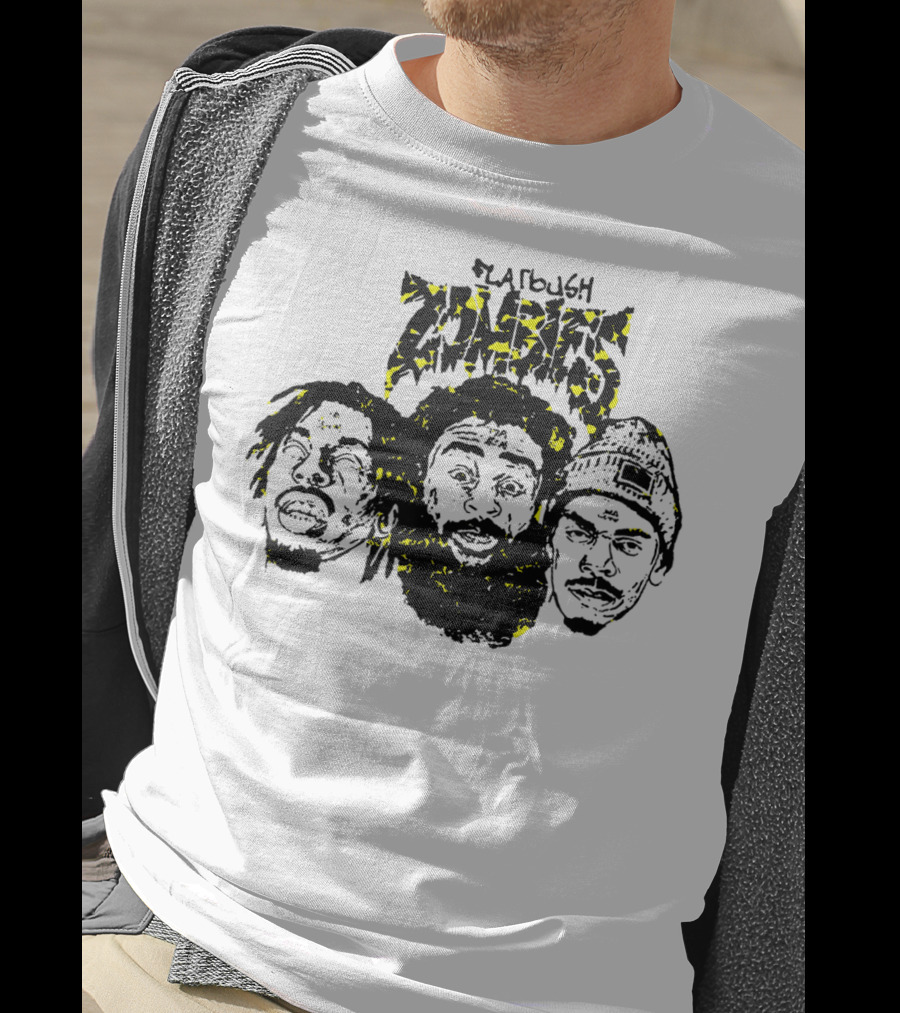 Flatbush Zombies Triangle Yellow Tie T-Shirt