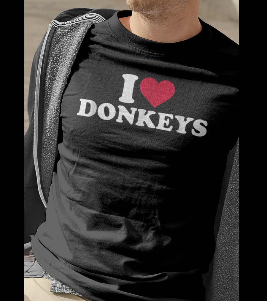 I Heart Donkeys T-Shirt