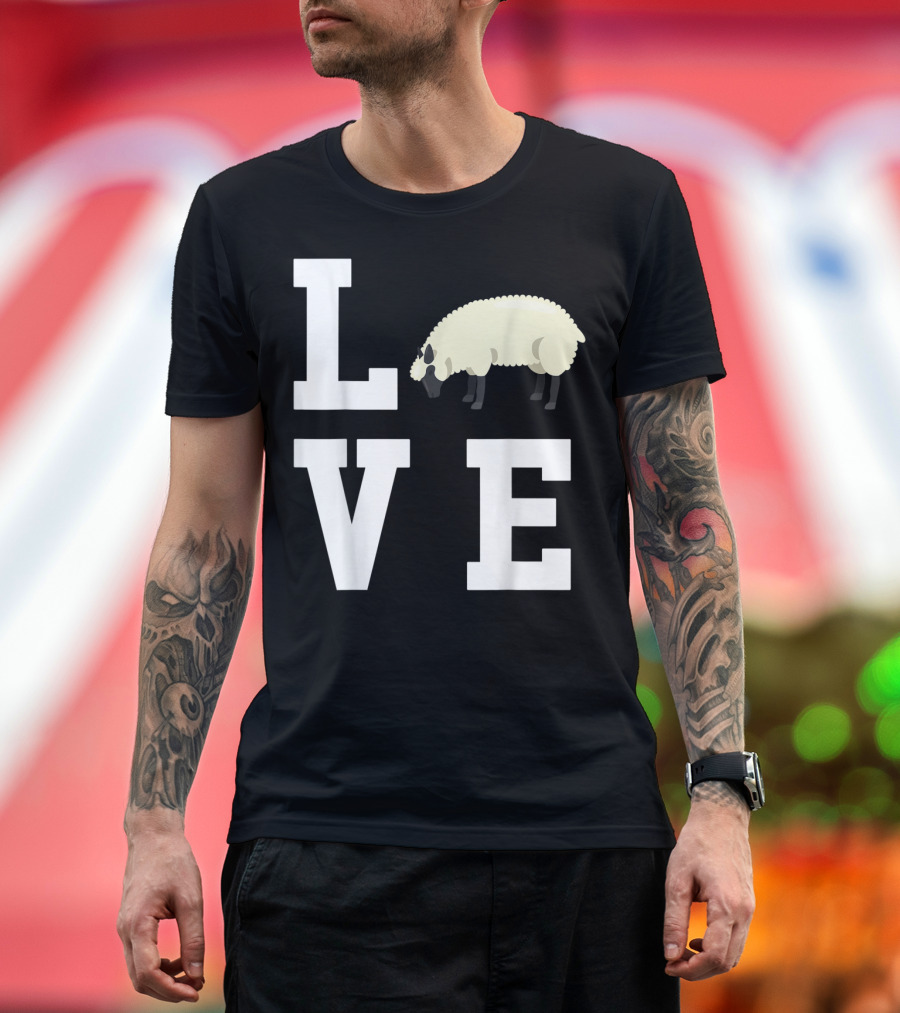 Love Sheep Lamb Lover T-Shirt
